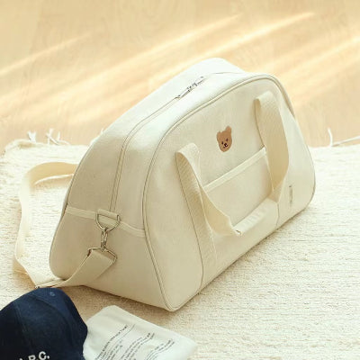 sac a langer nounours blanc