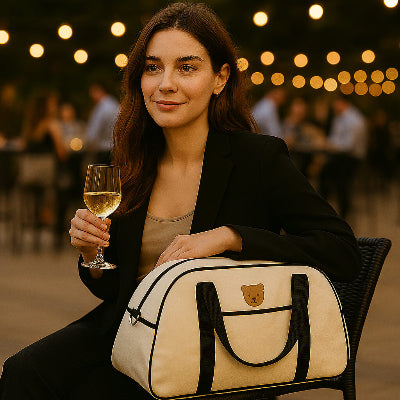 sac a langer nounours design epurer