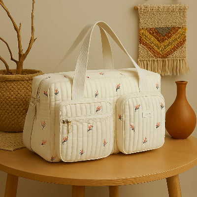 sac a langer ourson olive