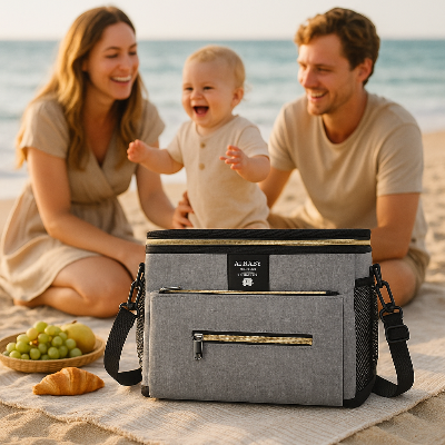 sac isotherme bébé maman papa bébé plage