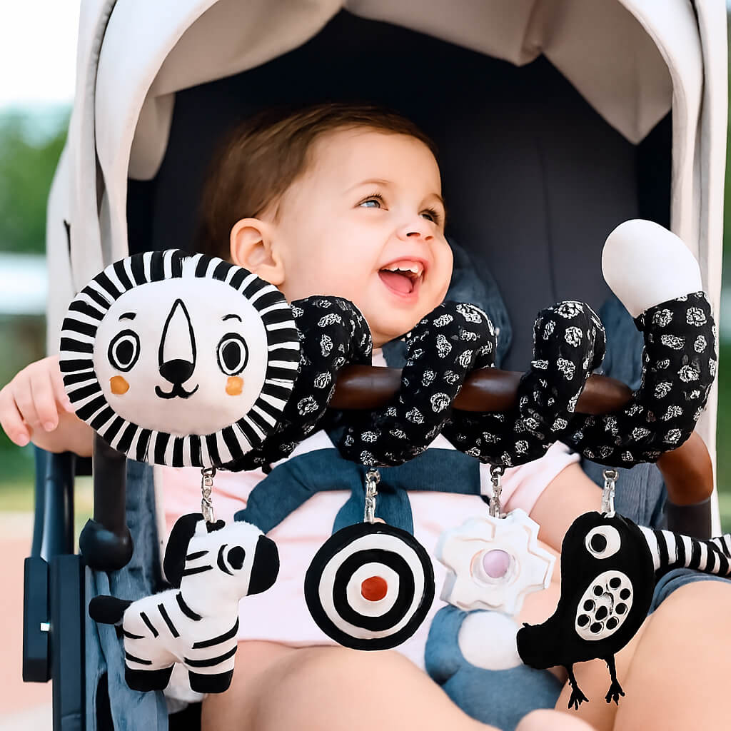 spirale d activite bebe heureux