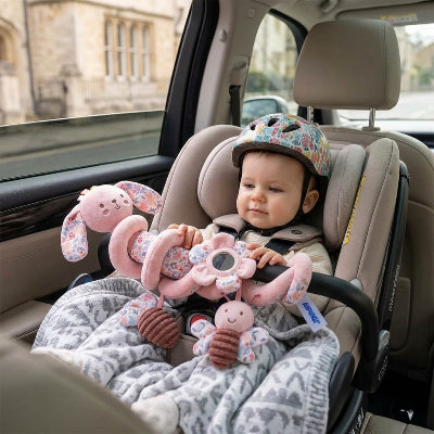 spirale d activite bebe sur anse de siege auto