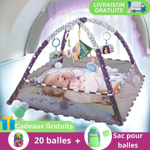 Tapis d'éveil bébé | OasisÉveil™ - Ô Royaume de bébé et maman | Le Partenaire d'Excellence en Puériculture pour la famille.