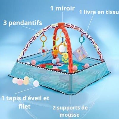 Tapis d'éveil bébé | OasisÉveil™ - Ô Royaume de bébé et maman | Le Partenaire d'Excellence en Puériculture pour la famille.