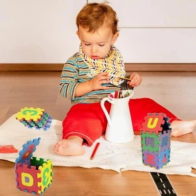 tapis puzzle bébé | MiniGéniePuzzleMat™ - Ô Royaume de bébé et maman | Le Partenaire d'Excellence en Puériculture pour la famille.