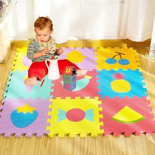 tapis puzzle mousse | GéniePuzzleMat™ - Ô Royaume de bébé et maman | Le Partenaire d'Excellence en Puériculture pour la famille.