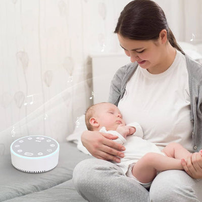 veilleuse-bebe-bruit-blanc-musique-apaisante-machine-son-sommeil-nuit-maman-bebe-lit