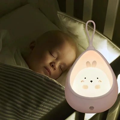 Veilleuse bébé | Lapino™ à induction - Ô Royaume de bébé et maman | Le Partenaire d'Excellence en Puériculture pour la famille.