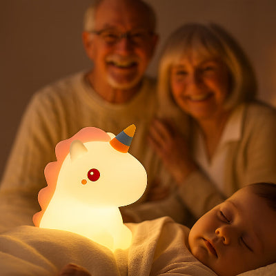 veilleuse bebe licorne grand parents bebedodo
