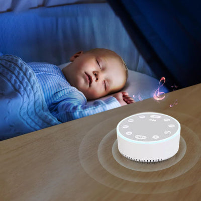 veilleuse-bebe-machine-son-doux-bruit-blanc-sommeil-apaise-nuit-chambre-bebe