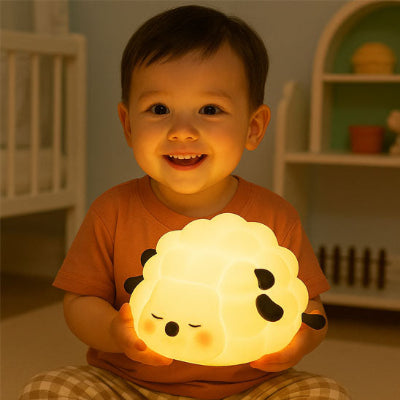 veilleuse beb -mouton portable nomade sortie voyage tetee nocturne