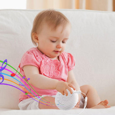 veilleuse bruit blanc enfant musique interactive apaisement jeu portable