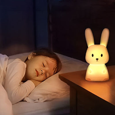 veilleuse nomade enfant nuit dormir lumiere douce lapin lit